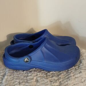 Crocs Blue Unisex Mules 